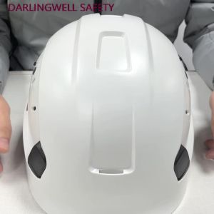 Carbon Fiber Pattern Construction Safety Helmet With Goggle For Engineer Visor CE EN397 ABS Hard Hat Industrial Work Cap For Men