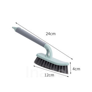 Inaso Sikat Toilet Lantai Kamar Mandi | Sikat Gagang Plastik WC Brush | Alat Pembersih Kloset Duduk Jongkok Serbaguna HSB706