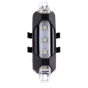 Lampu Belakang Sepeda Kedap Kedip Led Charger Defensor 5 LED Bisa Charger Ulang