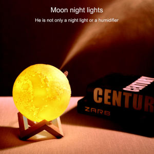 880ml Large Air Humidifier Aroma Essential Oil Aroma Diffuser for Home 3d Led Moon Light USB Aromatherapy Diffuser Drop Ship