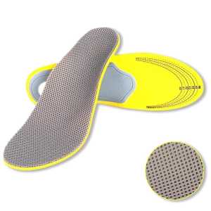 1 Pasang Insole 3D Premium Orthotics Flat Foot / Insole Sepatu Kaki Datar Kualitas Premium