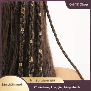 Hàng có sẵn✨ Dreadlock Tóc Nhẫn Có Thể Điều Chỉnh Còng Clip Tóc Bện Bẩn Bẩn Bead Kẹp Tóc Phụ Kiện Mũ Nón Cho Phụ Nữ Cô Gái