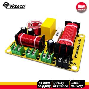 【Vktech】 350W 3 Way KTV Stage Professional Speaker Crossover Audio Frequency Divider for Home