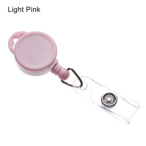MARINI 1pc Bền chặt Văn phòng phẩm Văn phòng phẩm Thẻ tên ID Clip Chống Mất Tích Dây buộc Có thể thu vào Người giữ huy hiệu Vòng chìa khóa