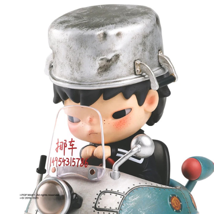 THE UFO CHASER Hirono POPMART ビッグサイズ Hirono The UFO Chaser Large ver. Art Toy Figurine 2024 LIMITED