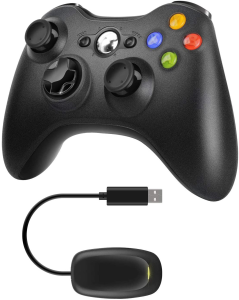 2.4 GHz Wireless XBOX 360 Controller for Windows Wireless Xbox 360 with PC Receiver