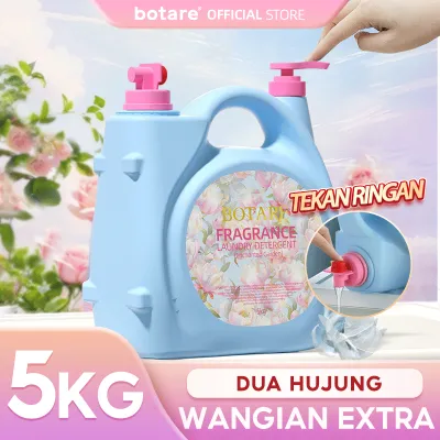【5KG+20g*5】BOTARE sabun basuh baju cecair Magic Garden Baby Laundry Liquid – Gentle on Babys Skin Large Dual-Spout Bottle sabun basuh bayi lembut pada kulit bayi bebas bahan kimia kasar sabun basuh pakaian harian