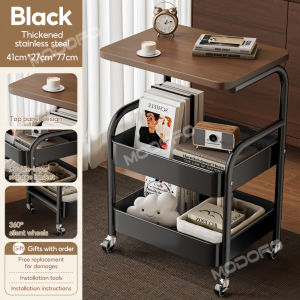 3-Tier Movable Trolley Cart Organizer Storage Rack With Wheels kitchen/Office Storage Rack