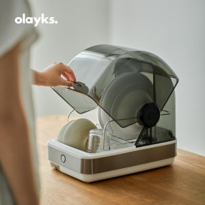 Olayks export original disinfection cabinet household small desktop tableware mini cabinet disinfection machine