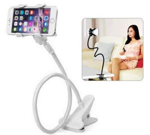 360 Flexible Degree Desktop Table Rotating Long Arm Lazy Phone Holder with Clip