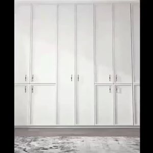 UrbanSpace SG-Rotating Shoe Rack & Push-Pull Pants Rack Closet Organizer with Damping Cushion Track Aluminum Alloy Rotating Storage