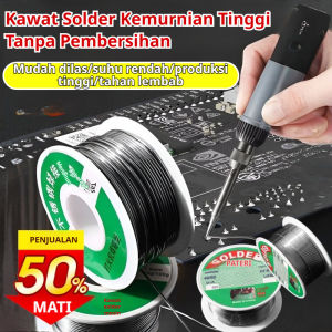 [Pengiriman Cepat 24 Jam] Kawat Solder Kemurnian Tinggi / Timah Solder Flux Inti No Clean / Kawat Las Anti Karat Tahan Oksidasi / Kawat Solder Elemen Murni untuk Reparasi Elektronik / Solder Wire Berkualitas Tinggi Mudah Meleleh