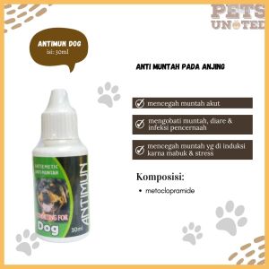Antimun dog - Anti Muntah Anjing 30ml