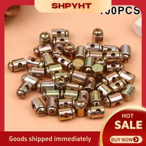 SHPYHT 50 100pcs Cáp núm vú kim loại ly hợp phanh ga cáp kết thúc cho Máy cắt cỏ phanh dòng ga cáp kết thúc sửa chữa các bộ phận