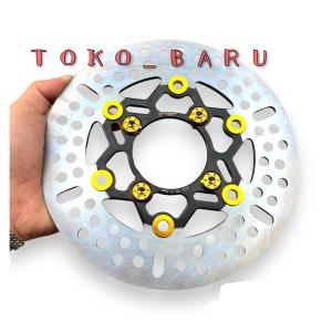 Piringan cakram mio 200MM plus baut probolt piringan mio soul mio smile mio sporty xeon fino lubang baut 4 merek kimsaco