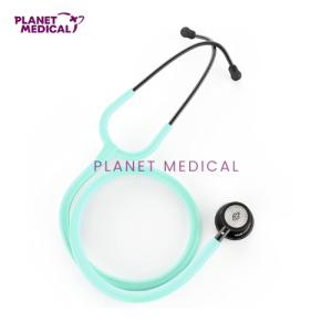 Bjorn Hall Turquoise Stethoscope & Case | Dual Head Classic Chest piece