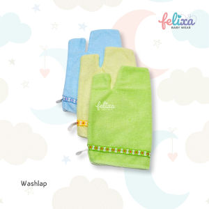 3pc Waslap Bayi Handuk Lembut Waslap Jari Perlengkapan Baby Newborn