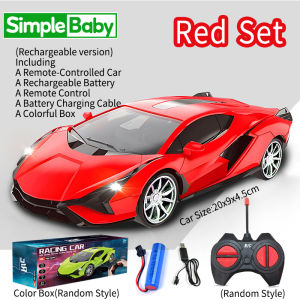 Remote Control Car Rechargeable Toy Drift High Speed RC Cars Toys for Boys Vehicle Racing Toy with Light Gifts For kids