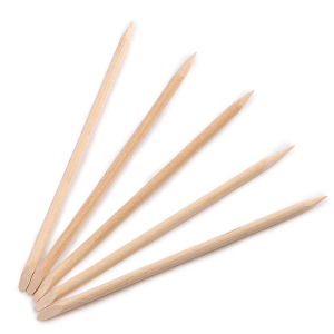 KC Nail Jelly Gel Stickers 24 pcs Jelly Gel Sticker 0.3mm Wooden Stick Nail File double side NS