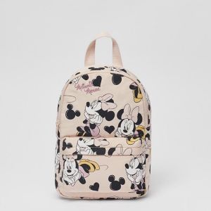 Tas Ransel Anak Import - JL33669 - Toddler Minnie Mouse Print Pink Backpack Korean Style Trendy