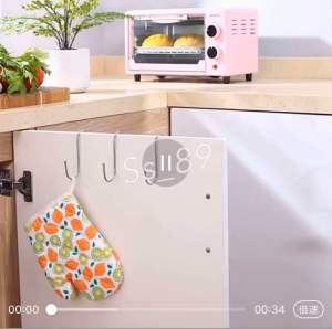 Cantolan S gantungan hook lemari stainless steel serbaguna antikarat