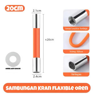Sambungan Kran FLEXIBLE Filter air Anti Splash Shower - ShennyClothing