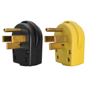 High Current NEMA 14 50P Industrial Plug 50A 125/250V 4 Poles PD1450PA For Heavy Duty Appliances