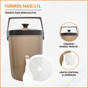TERMOS NASI 17 LITER - Termos Es / Rice Bucket / Ice Bucket 17L
