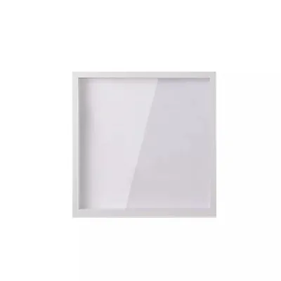 UNDATA Top Loading Travel Shadow Box Square Wall Mounted Ticket Shadow Box Transparent Ticket Stub Memory Frame Home Decor