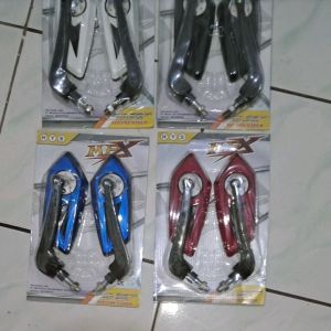 Spion Sepion Motor ALEVO Honda Dan Yamaha Model ALEVO Beat Vario Scoopy Fino Mio Ride x Freego Nmax Pcx Rx king Vixion Jupiter Mx Vega Universal 4 Pilihan Warna