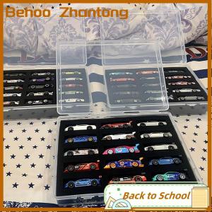 Behoo 1 64 Car Model Display Case With Protective Cotton Plate15 Positions Storage Box For Hot Wheels Transport Protection Box