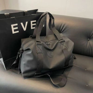 [พร้อมส่งในไทย]กระเป๋าเดินทางแบบพกพาแฟชั่นกระเป๋าหนัง PU กระเป๋าออกกำลังกาย