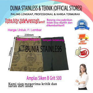 Amplas Siken B Grit 500 /Lembar