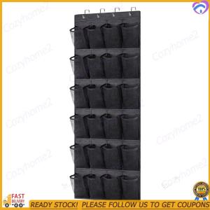 【Buy 2 Save 50%】1-2PCS Bestseller Large Over 24 Pocket Hanging Shoe Rack Organizer Mesh Shoe Box Shoes Organizer Storage Wall Mounted