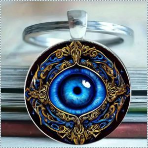 Key Chain Jewelry Ward Off Evil Spirits Keychain Mystery Fashion Personalized Taste Pray for Blessings Unique