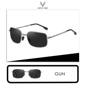 Gentle Fawn Kacamata Sunglasses Polarized Series Lipat Bahan Metal Kokoh Kuat Fashion Pria Trendy Anti Silau