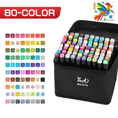 120Colors Marker Alcohol Markers Set Color Pen Art Marker Pen Drawing Highlighter Pen Coloring Set