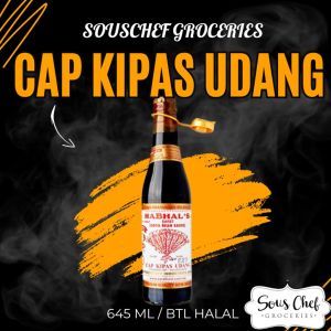 HABHAL KIPAS UDANG SWEET FAT SOY SAUCE 645ML/BTL HALAL