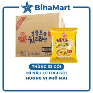 [THÙNG 32 GÓI] - OTTOGI - Mì nấu Ottogi hương vị Phô mai Mì Phô mai Ottogi Mì Ottogi Phô mai Mì nấu Otogi ăn liền (120/gói)