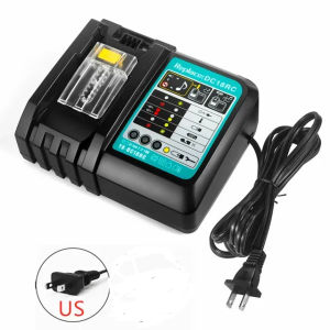 Makita 18V 8000mAh Lithium ion Rechargeable Battery 18v drill Replacement Batteries BL1860 With DC18RC 3A Charger