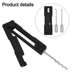 Gracekarin Versatile Gravity Pickaxe Outdoor Multi-Purpose Tool Compact Portable Pick And Hook Set Durable Ergonomic Pick Tool For Gardening NEW
