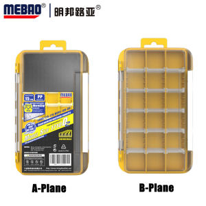 Hộp câu cá mở hai mặt Hộp câu cá Tackle Hộp công cụ câu cá Hộp câu cá đa ngăn Hộp câu cá