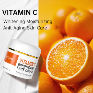new Vitamin C Whitening Face Cream Dark Spots Remover Freckle Brightening Moisturizing Firming Facial Cream Beauty Health Skin Care hot