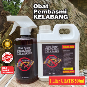 Spray PEMBASMI KELABANG | KAKI SERIBU | 1 LITER GRTIS 500ML | 100% Ampuh