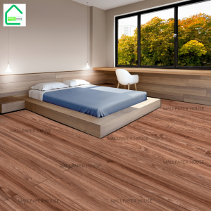 สติ๊กเกอร์วอลเปเปอร์ติดพื้นลายไม้ ขนาด กว้าง 60Xยาว300cm.สติ๊กเกอร์ปูพื้น วอลเปเปอร์ปูพื้น มีกาวในตัว wallpaper PVC