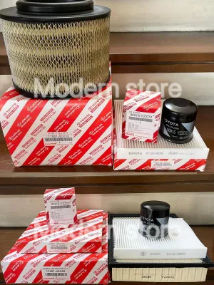 SET PMS Toyota Cabin Filter Air Filter and Oil Filter for Fortuner Innova Hilux 2005-2015 2016-2026