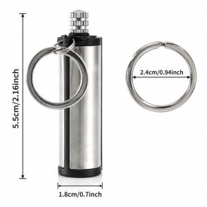 Match Lighter Flint Metal Match Lighter Outdoor Camping Portable Lighter Can Ignite 10000 Times