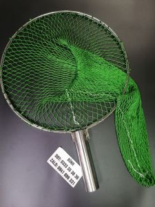Vợt Lưới Cá INOX (35x48cm) Màu Xanh.