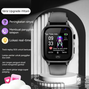 JAM IMOO Z5 WATCHPHONE CAMERA GPS ANTI AIR IP67 CAS MAGNET BISA BERENANG KIDS SMARTWATCH BIRU PINK MURAH BISA COD