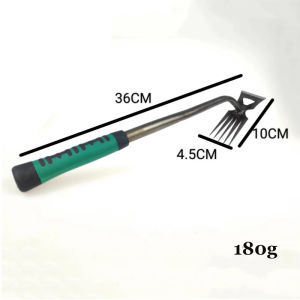 2 in 1 Manual Weed Remover Tool Grass Rooting Loose Soil Hand Weeding Removal Puller Garden Shovel Gardening Tool